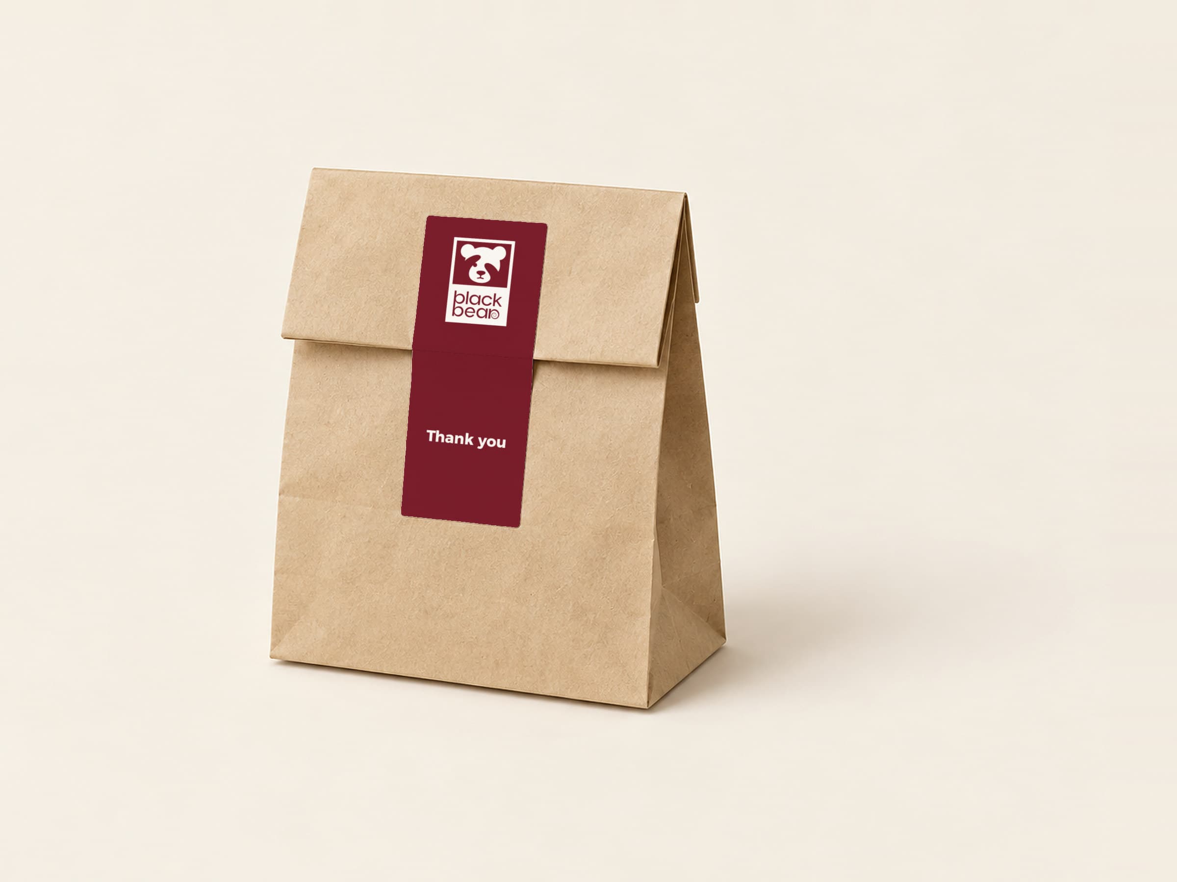 Bag seal stickers