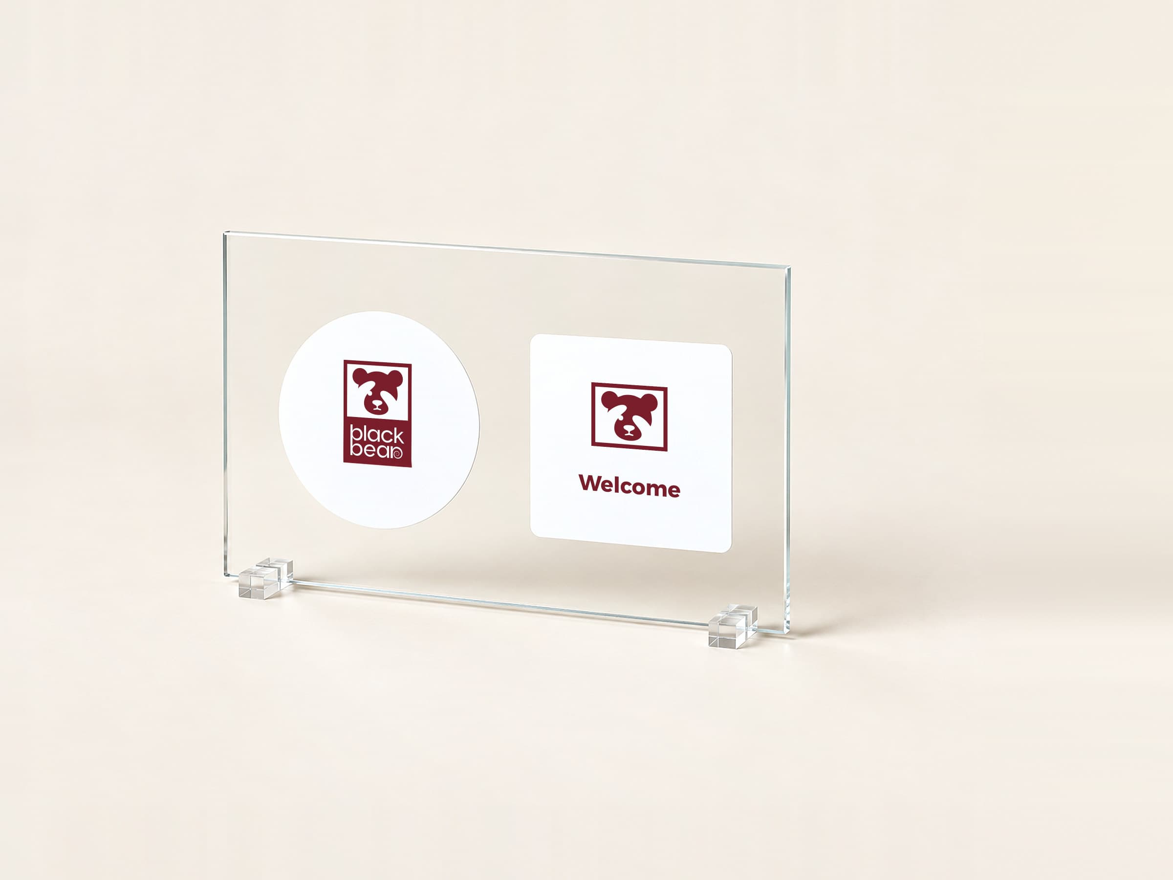 Inside window stickers