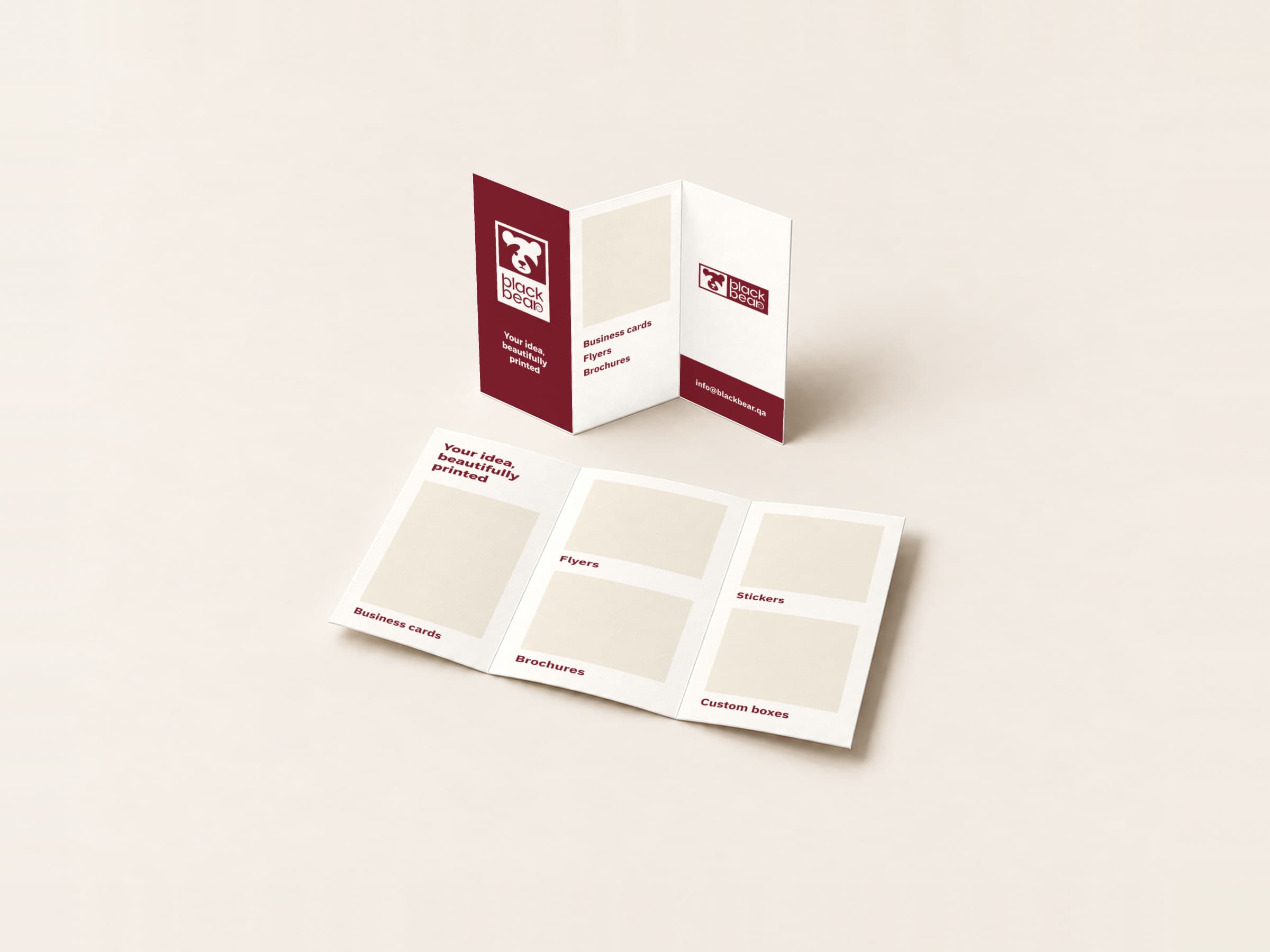 Tri-fold brochures
