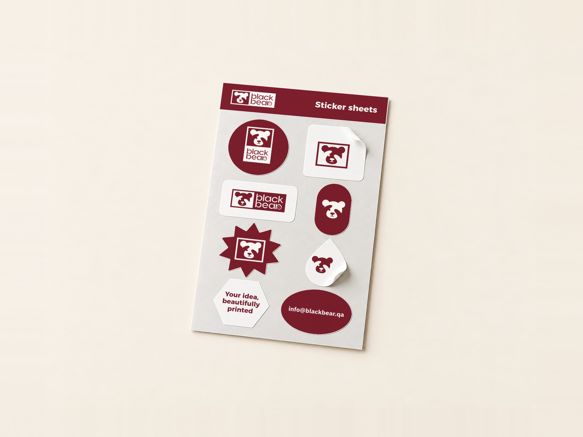 Sticker sheets